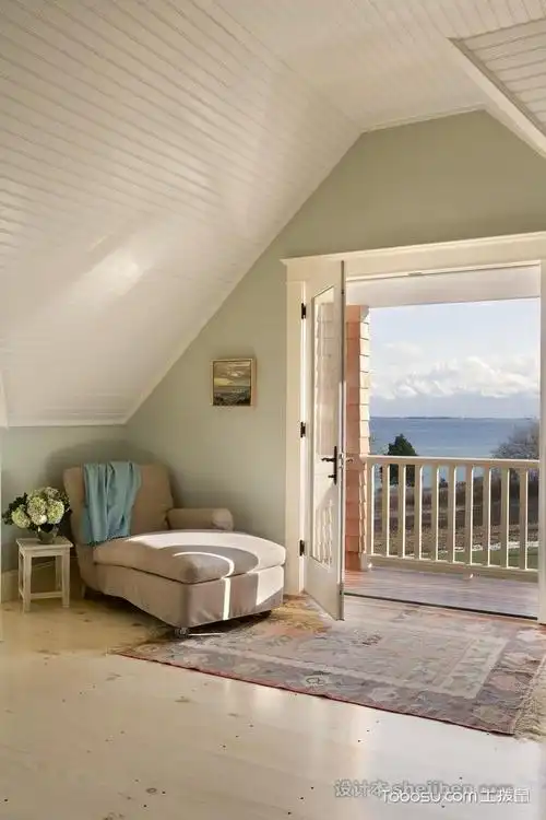 顶楼斜窗户装修效果图阁楼斜顶天窗窗帘斜窗户怎么安装窗帘