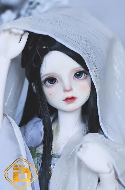 bjd娃娃2ddoll3分尺寸清漪qingyi球形关节人偶bjd娃娃