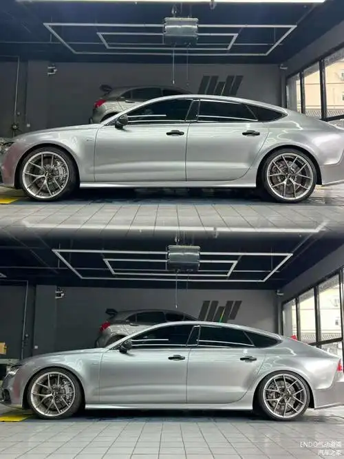 奥迪a7改装airbft降低狗骨