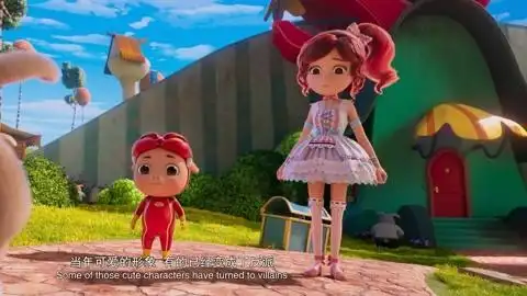 猪猪侠小兔子抢走了棒棒糖猪猪侠和吉祥看呆了