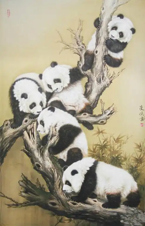 安徽阜南陈双侠的工笔动物花鸟画欣赏