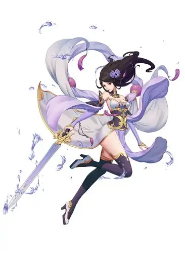 武侠角色立绘,偏写实风格,脸谱可参考既有明星