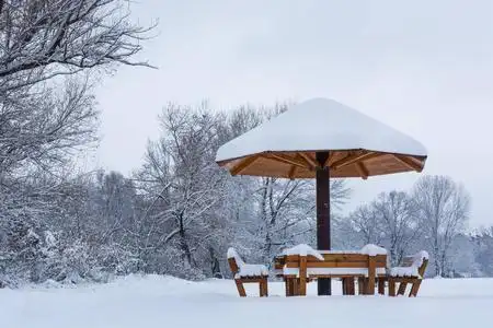 冬季天气概念照片