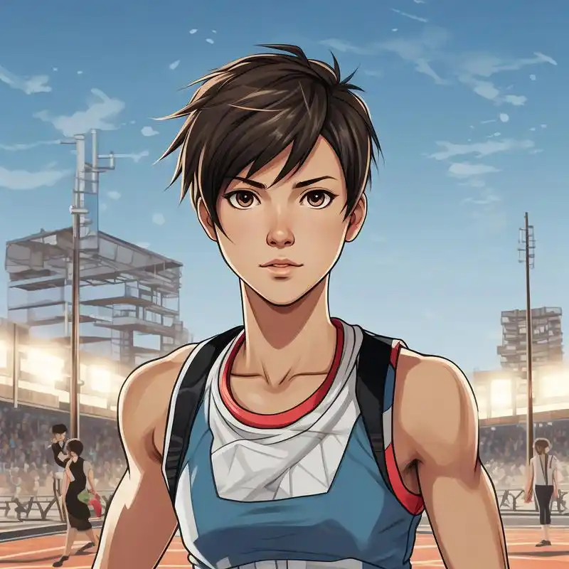 田径运动员头像9369♂159369♀15热血来袭