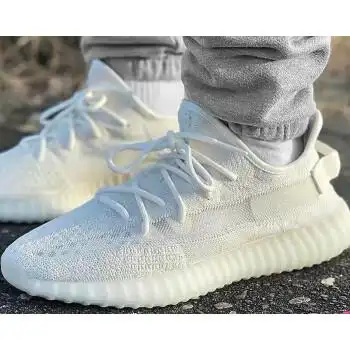 椰子鞋男鞋女鞋秋季boost 350 v2运动鞋跑步鞋休闲鞋 gw hq6316纯白2