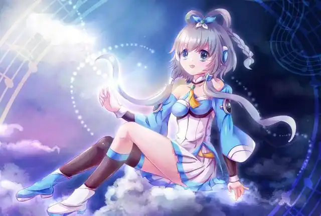 「洛天依图集」虚拟偶像?每个人梦想的邻家小姐姐