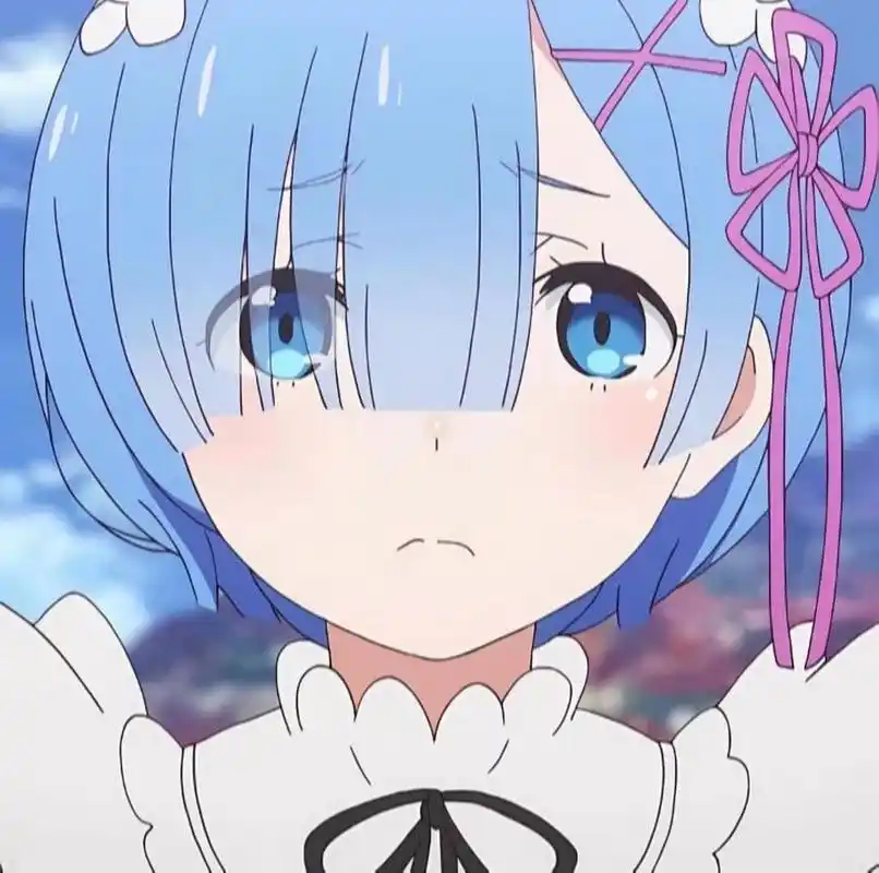 蕾姆头像 【从零开始的异世界生活】蕾姆还是这么可爱