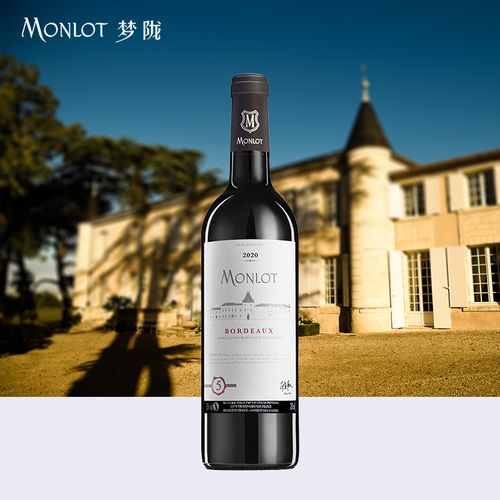 梦陇酒庄红酒波尔多2020经典法国原瓶进口干红葡萄酒单支装