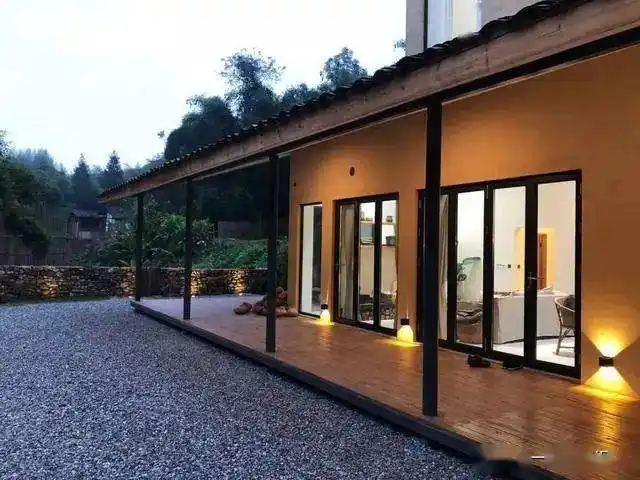 农房改造民宿改造出自带前庭后院的民宿