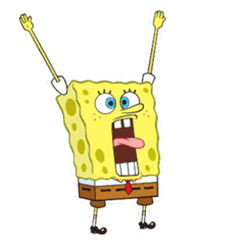 海绵宝宝透明gif - 堆糖,美图壁纸兴趣社区