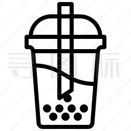 珍珠奶茶图标