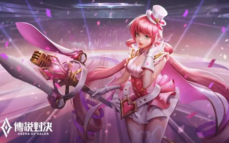 传说对决〕安奈特 偶像歌手 造型展示