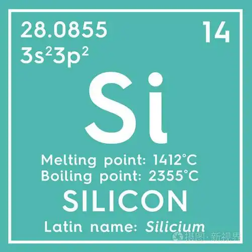 硅硅基非金属门捷列夫元素周期表中的化学成分