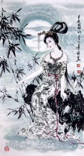 薛林兴书画作品字画收藏欣赏xlx 人物_高仿字画网 高仿字画