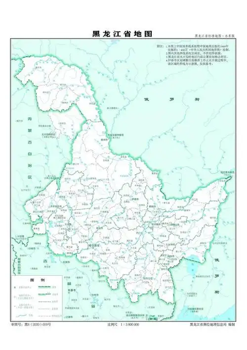 40图带你了解黑龙江省河流水系