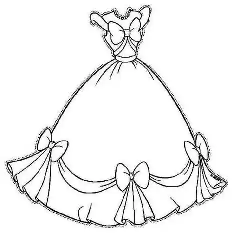 画公主裙简笔画公主裙子简笔画教程儿童鞋子简笔画公主裙公主裙简笔画