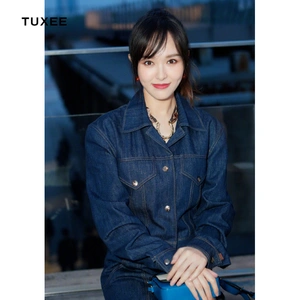 唐嫣同款牛仔衣