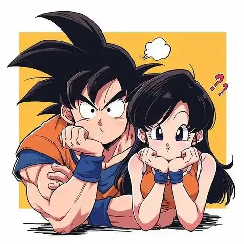 【龙珠同人】孙悟空和琪琪同人图