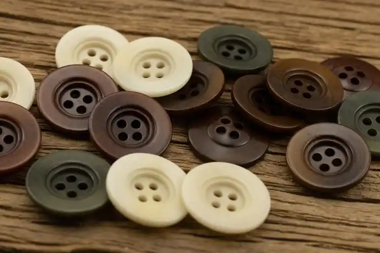 日式米白色咖啡色西服装果实纽扣外套制服毛衣衬衣衬衫真果实扣子