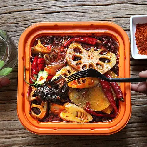 熊娇娇自加热麻辣烫微火锅速食冒菜自煮冷水自热方便小火锅2人份