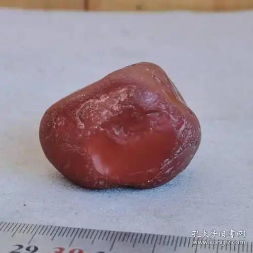 带石皮的天然红石头