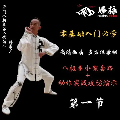 八极拳小架一路零基础教学课程(体验课第1节)