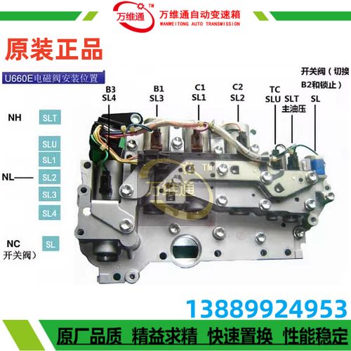 适用丰田汉兰达凯美瑞u760u660自动变速箱阀体油路板霸道雷克萨斯