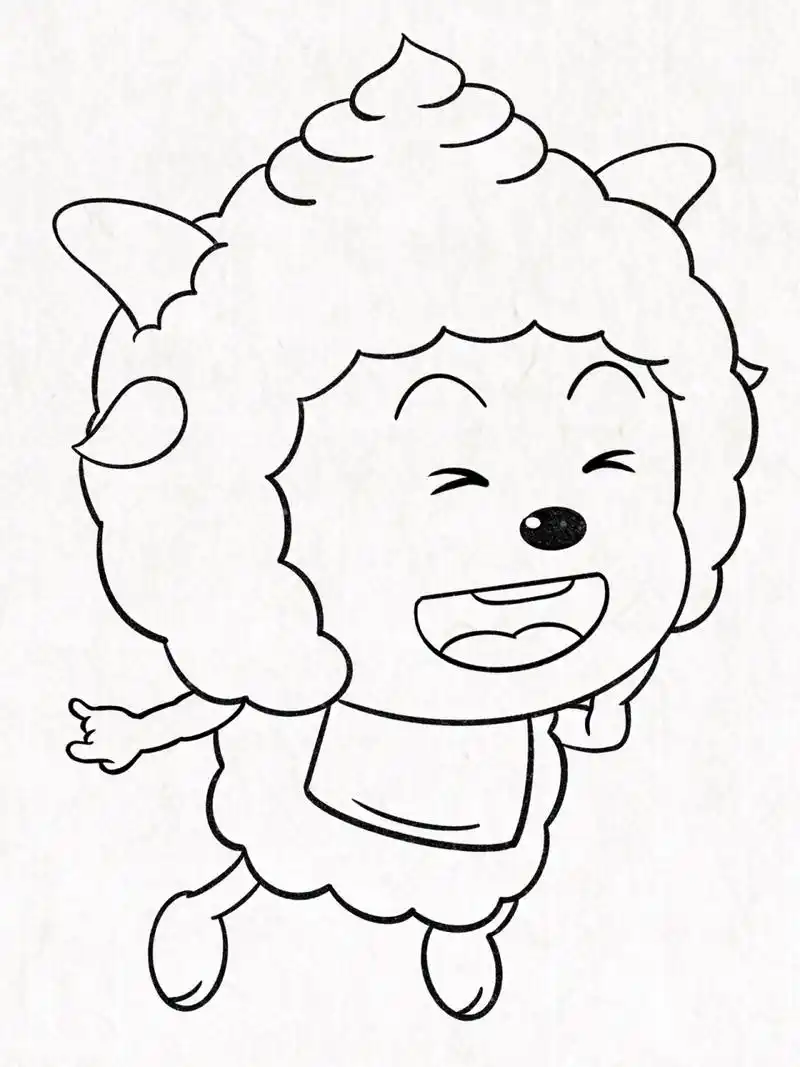 「简笔画」(100/11)懒羊羊91系列·内含过 科普一个冷知识,其实喜羊