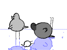 tumblr用户kéké又放出了一组很有魔性的鸽子.