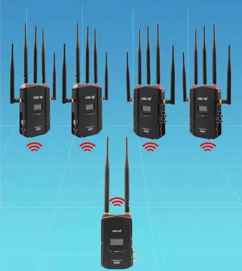 link-mi 800m/2624ft sdi/hdmi 5ghz无线视频发射器和接收器,用于现场