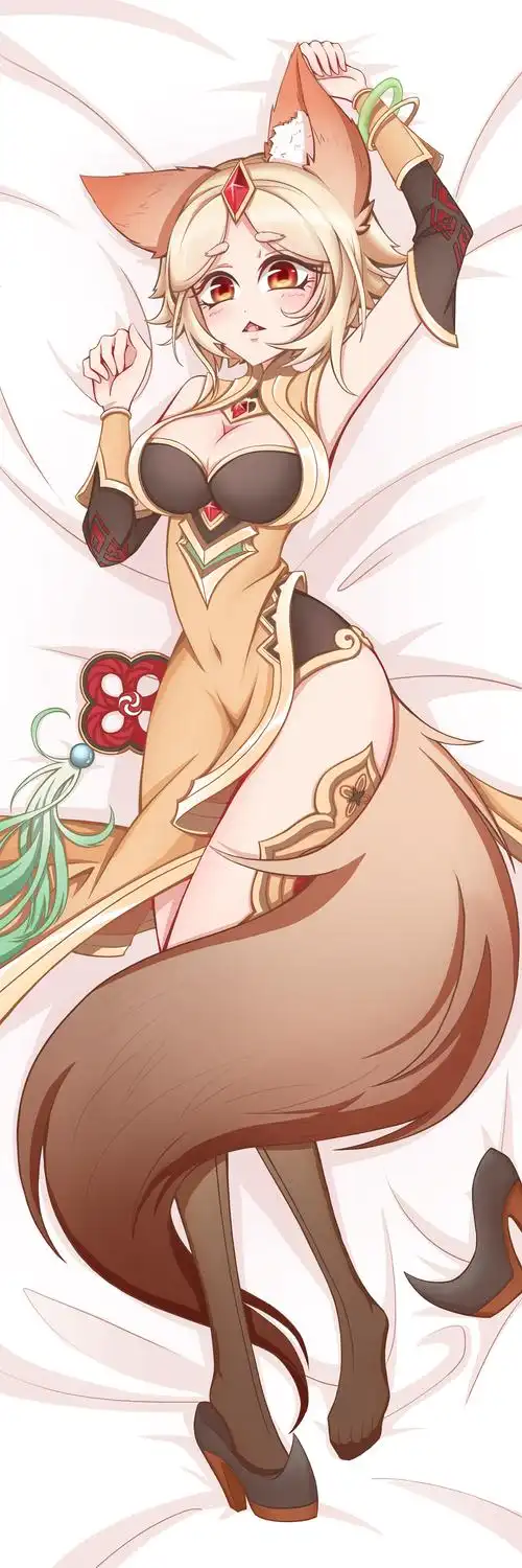 魅力之狐妲己等身抱枕