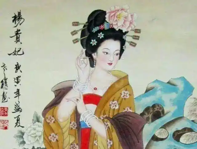 杨贵妃被李瑁和唐玄宗倾倒,杨贵妃容貌复原图!太美了