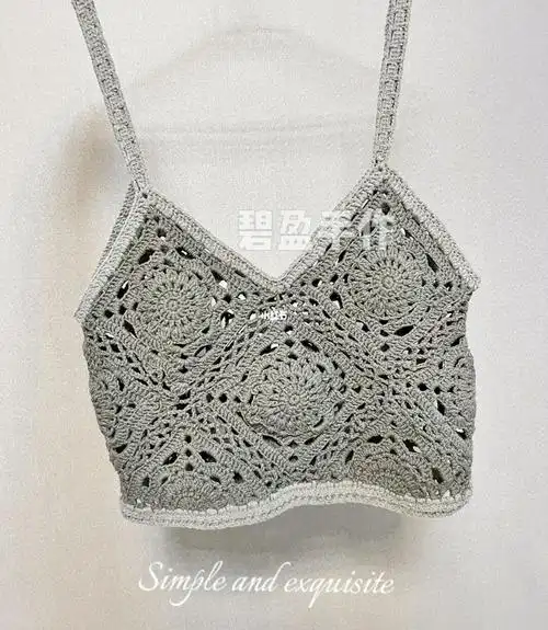 钩织吊带背心附图解