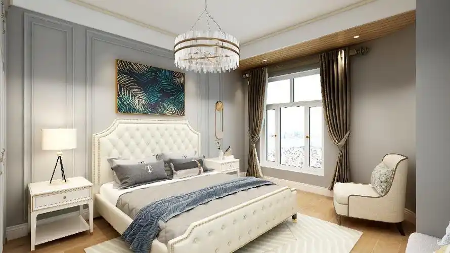 138㎡现代简约风,简约雅致的蔷薇色