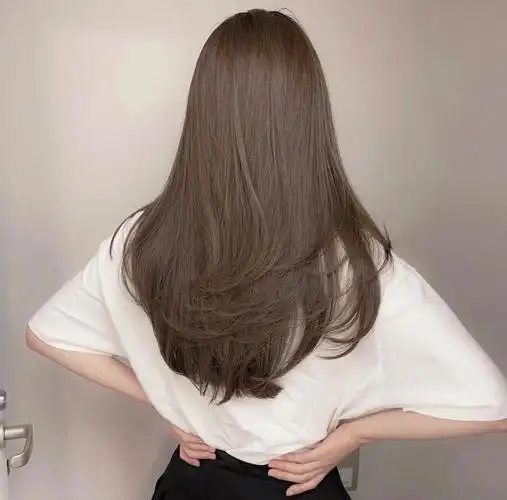 显白发色灰棕色