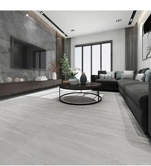 600x1200木纹瓷砖仿实木客厅北欧卧室砖地砖大板日式奶油风 12605