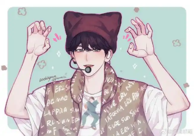 边伯贤#关于伯贤亚巡奇迹贤贤的超可爱饭绘  0815logo