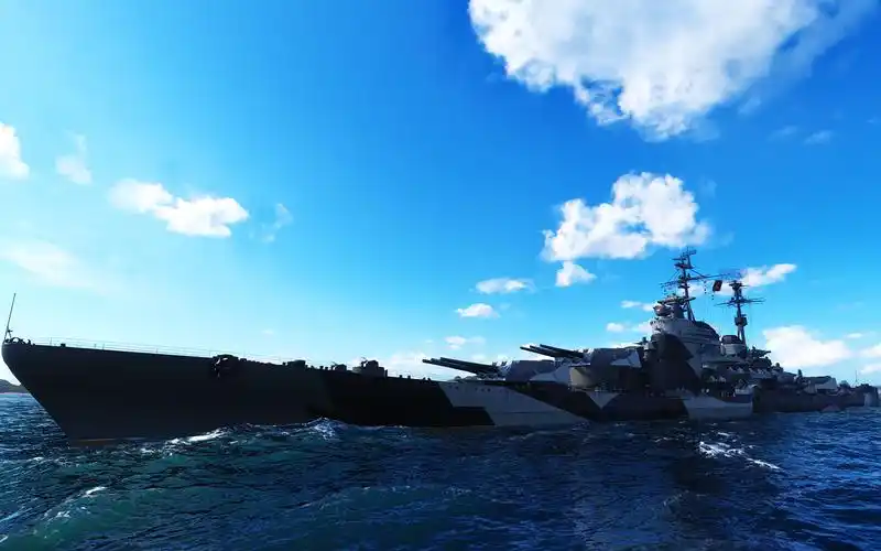 【战舰世界&wows】极致优雅的"克里姆林"号战列舰,我的爱舰(doge)