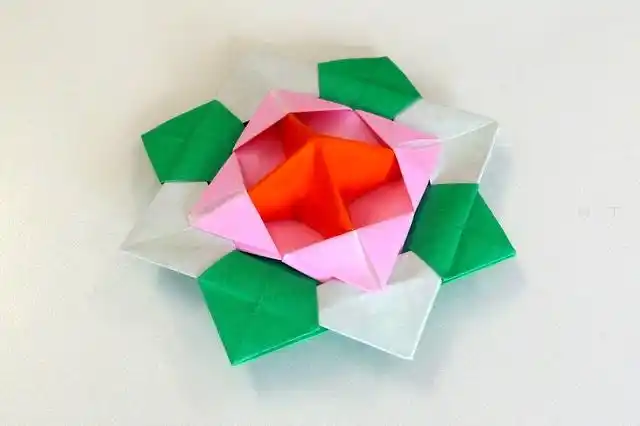 教您做个能旋转的纸陀螺手工折纸图解教程