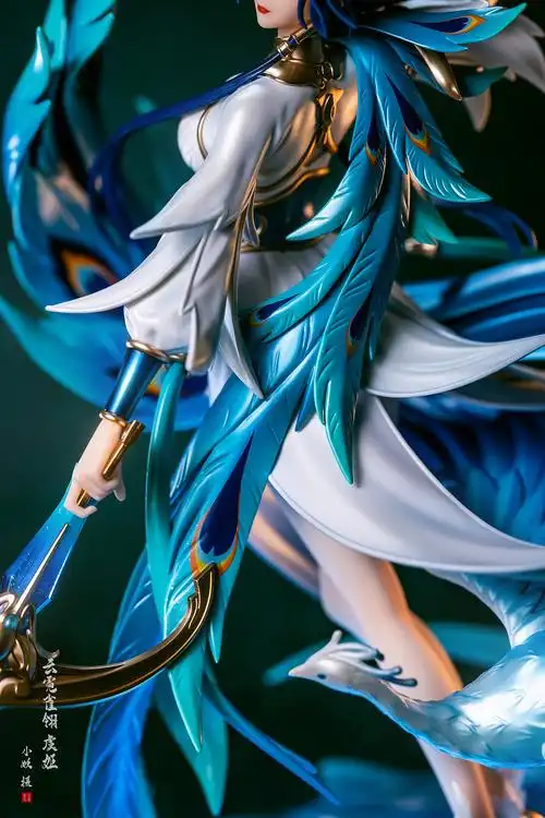 云霓雀翎——虞姬手办摄影