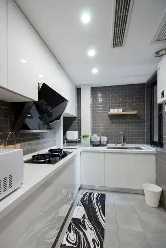 精致26平现代小户型厨房装修图餐厅橱柜2图现代简约厨房设计图片赏析