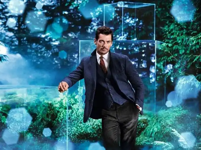 david gandy fronts marks & spencers winter outing