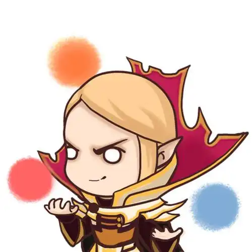 神牛,白虎,水女,狗头,女军团指挥官,虚空假面等九位dota2英雄萌化头像