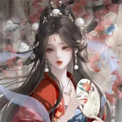 女生唯美古风仙气动漫头像图片