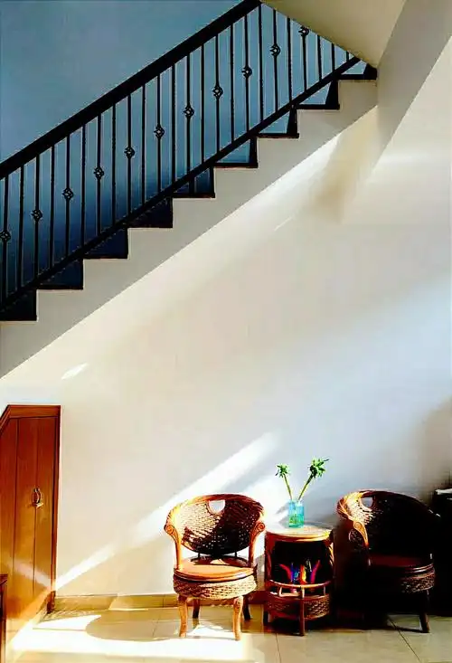 楼梯拐角手机拍