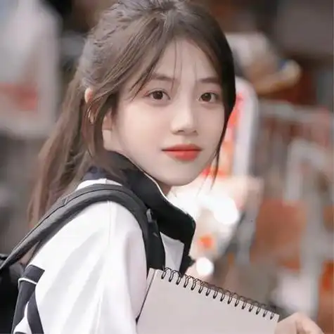 校园风可爱女生头像