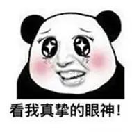 看我真挚的眼神表情包_微信头像图片大全