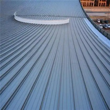 铝镁锰板08mm厚防水金属屋面系统钢构铝镁锰合金屋面板