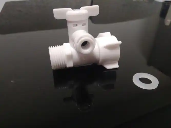 净水机净水器三通4分转2分一体式进水三通球阀水龙头pe管接头配件