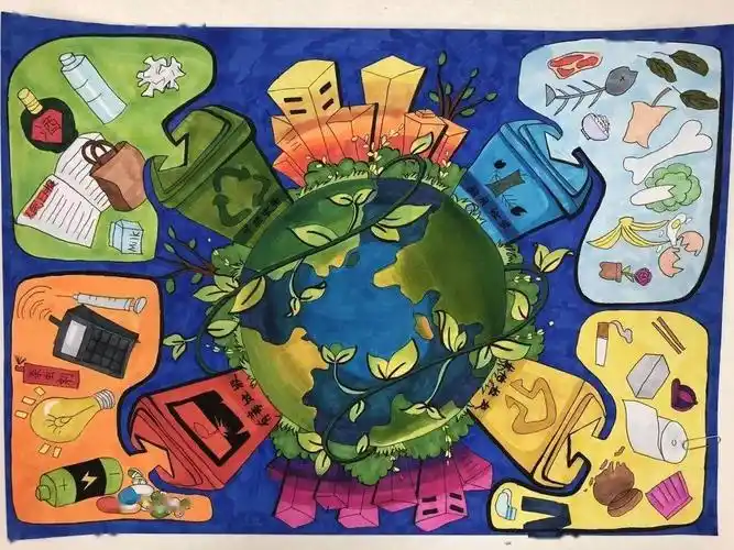 环保创意绘画作品part04 74活动奖励活动将评选出若干件最佳创意